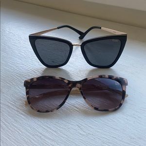 Gently used Ted Baker and Quay cat eye sunglasses